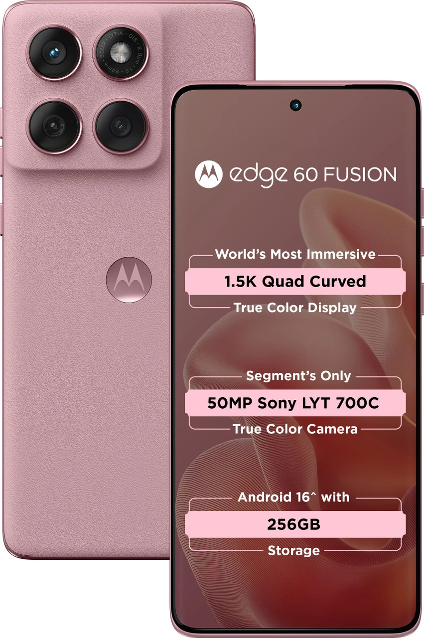 MOTOROLA Edge 60 Fusion 5G (PANTONE Zephyr, 256 GB) (12 GB RAM)