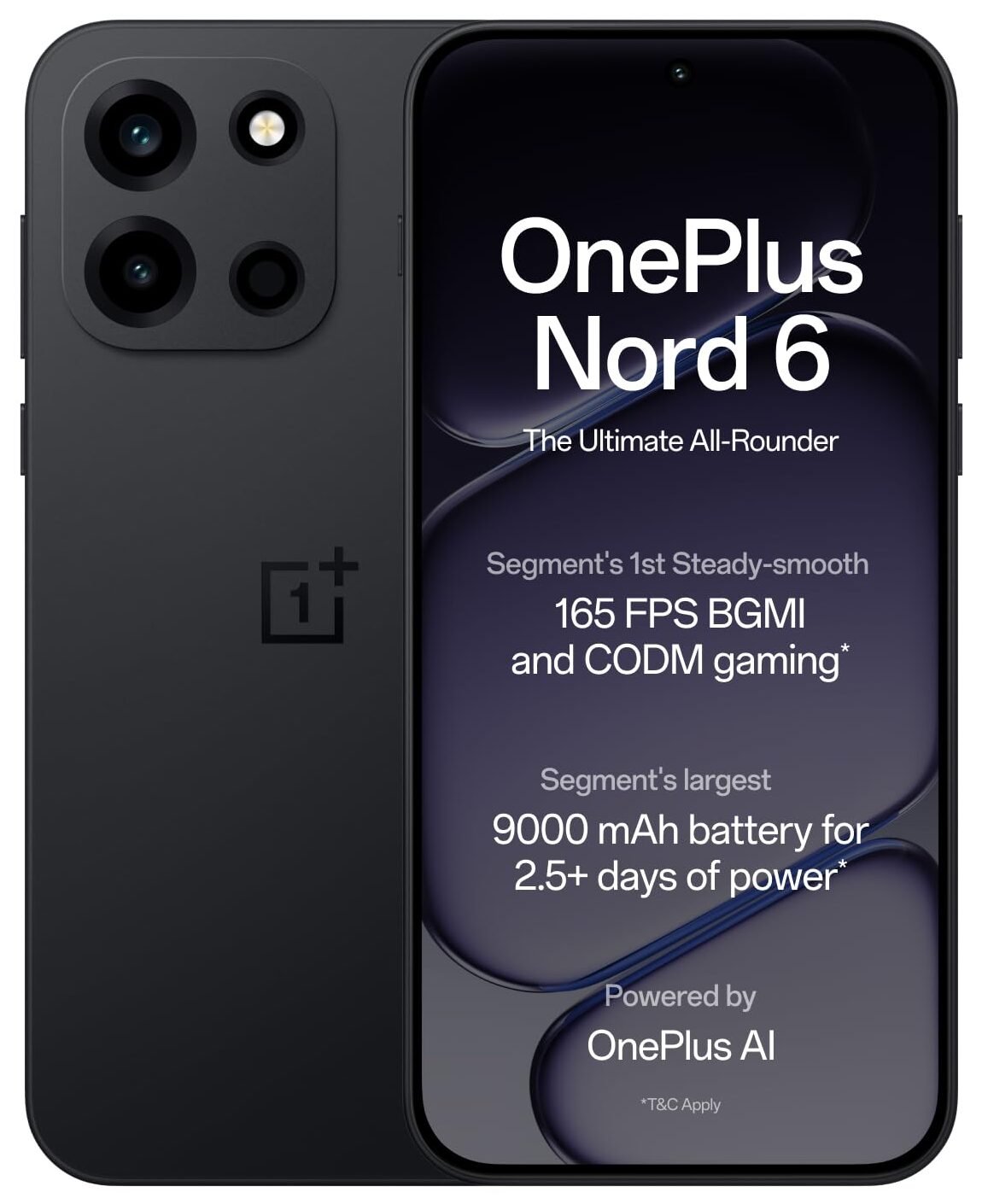 OnePlus Nord 6 | 8GB+256GB | Pitch Black